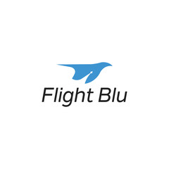 simple travel logo. airplane with globe icon vector design