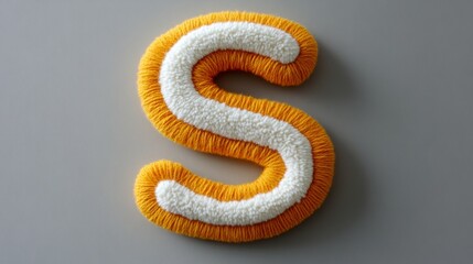Obraz premium design letter S homemade decoration 