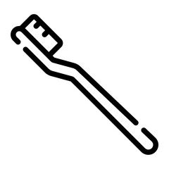 dental hygiene line icon
