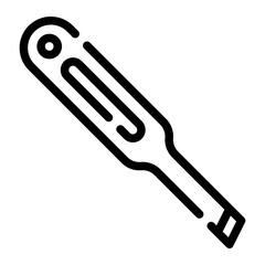 pregnancy test line icon