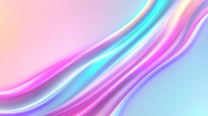 Abstract Pastel Swirls Background - Fluid pastel colors swirl and blend in an abstract design, perfect for backgrounds or decorative elements