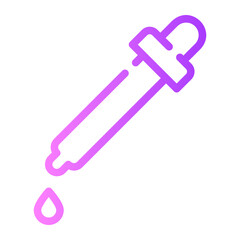 ampoule gradient icon