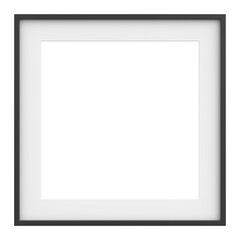 Picture frame. 3D frame. 3D illustration.