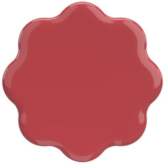 Price tag. Text box. 3D illustration.