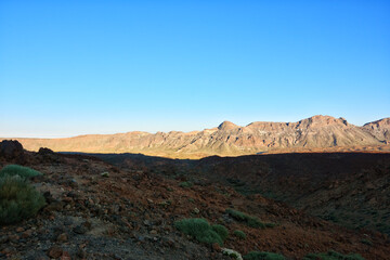 Scenic view of landscape in central Tenerife