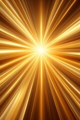 Obraz premium a close up of a golden star burst with a black background