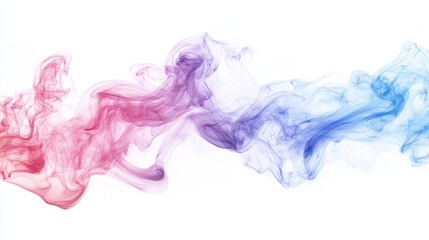 Fototapeta premium Abstract Pink Blue Smoke Swirls Elegant Design Background Texture Image Fluid Flowing Pastel Colors Watercolor Style Modern Artistic Wallpaper Digital