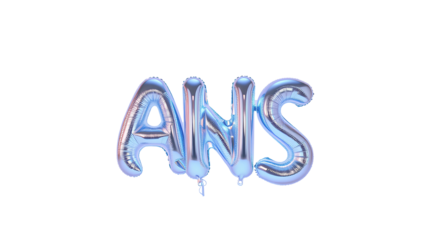 Photo of ANS letter balloon isolated on transparent background.png