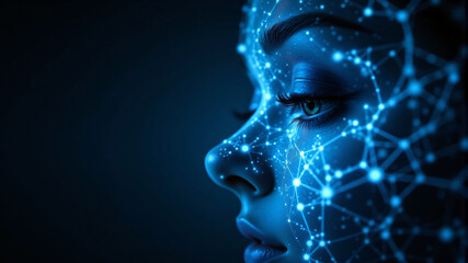 Obraz premium The Intersection of Technology and Humanity
