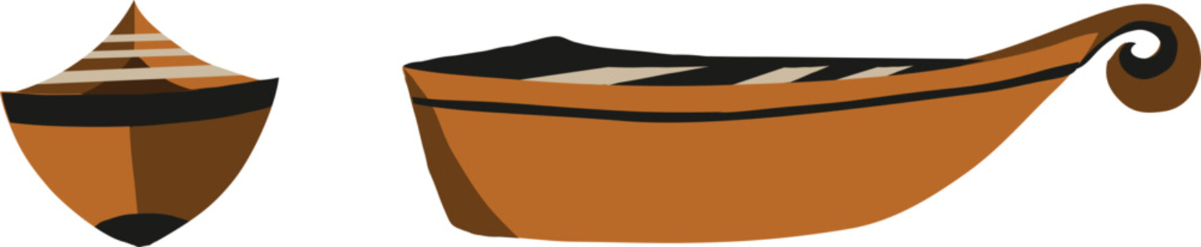 canue clipart or illustration isolated on a transparent background 
