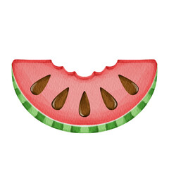 watercolor watermelon