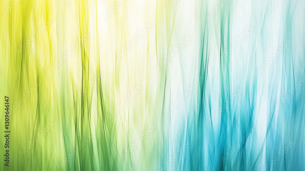 Aufkleber a vibrant blend of green and blue colors creates an abstract background, evoking a sense of calm and
