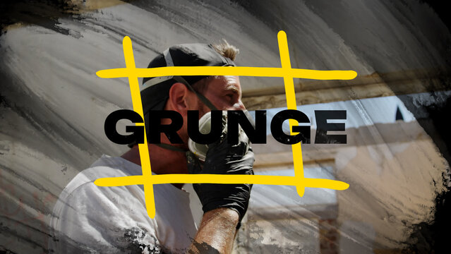 Grunge Texture Reveal Titles