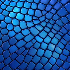 Fototapeta premium Abstract blue background featuring an intricate pattern that evokes a sense of calm and serenity