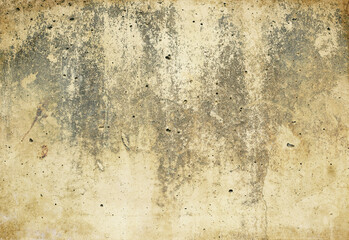 Aged damaged grunge concrete wall texture.