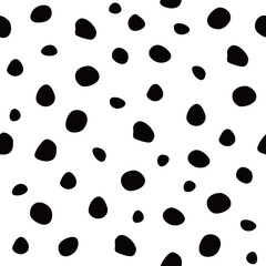 ダルメシアンのシームレスパターン