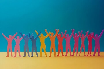 Happy Diverse People Celebrating Success1