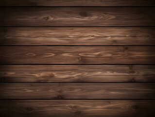 Fototapeta premium Dark Brown Wood Planks Background Texture