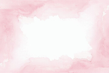 Fototapeta premium abstract pink watercolor background
