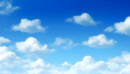 Fototapeta premium 파란하늘구름