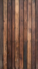 Naklejka premium Dark Brown Wood Plank Background Texture