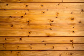 Fototapeta premium Golden Wood Planks Background Illustration