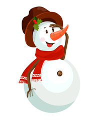 Snowman With Carrot