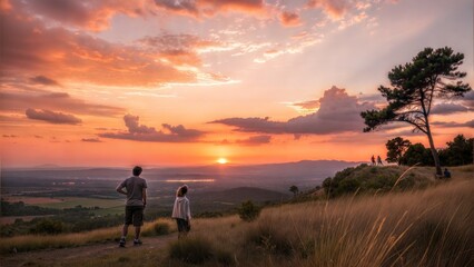 Fototapeta premium Sunset View