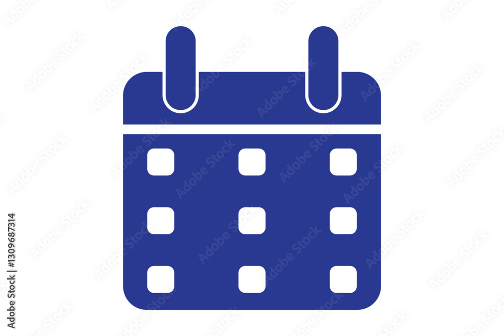 Canvas Prints calendar or appointment schedule flat icon icon for apps and websites