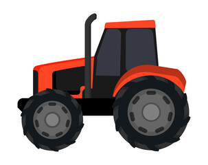 Red Farm Tractor