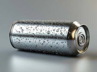 tin can isolated on white background