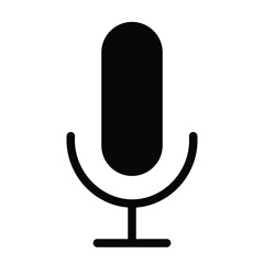green microphone icon