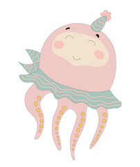 Cute Party Octopus