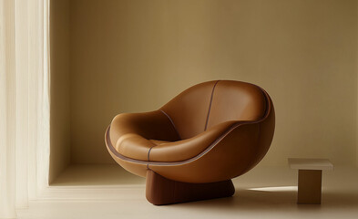 armchair in a modern interior