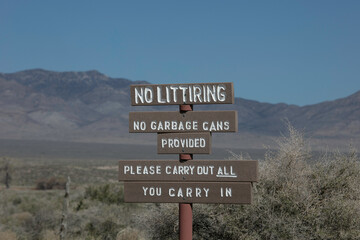 Misspelled road sign