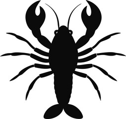 crab spider vector illustration