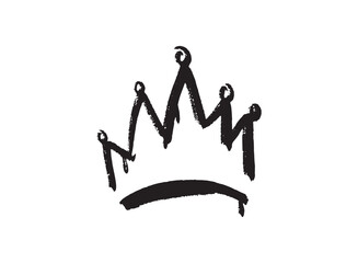 Illustration of an Graffiti Spray Crown
