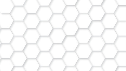 Fototapeta premium Abstract multicolor hexagon geometric honeycomb texture background. creative decorative element fabric. hexagon light creative digital concept vector surface grid hexagonal tile .