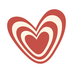 Boho Background Heart Icon