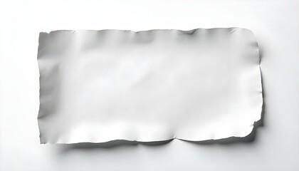 Obraz premium Blank vintage label isolated on white background 