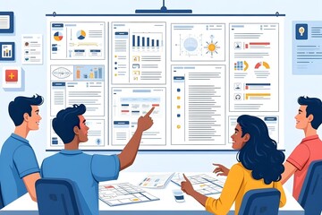Team Collaboration and Data Analysis Meeting