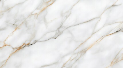 A close-up of a beautiful white marble texture featuring subtle gold veins, ideal for backgrounds in design projects, luxury branding, or interior decor inspiration