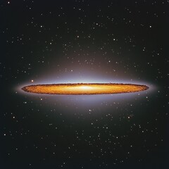 Obraz premium Sombrero Galaxy: A Cosmic Marvel