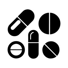 set of medical icons