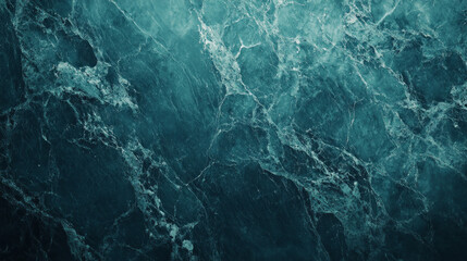Naklejka premium This abstract blue-green marble texture has smooth natural patterns and designs that give it a luxurious and modern look. Ai generative