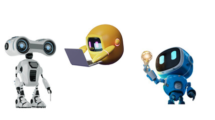 robot Png with transparent background