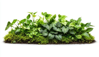Obraz premium Lush Green Indoor Plants