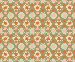 Pattern background for design. Colorful shapes seamless pattern.