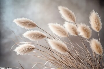 Selloan cortaderia pampas grass harmonizes with a boho-style setting.