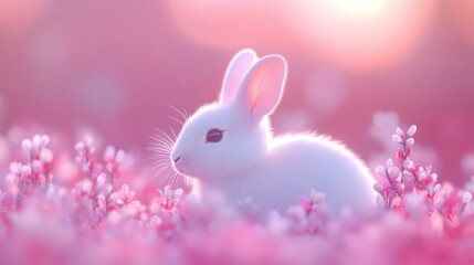 Fototapeta premium Animal Rabbit Poster
